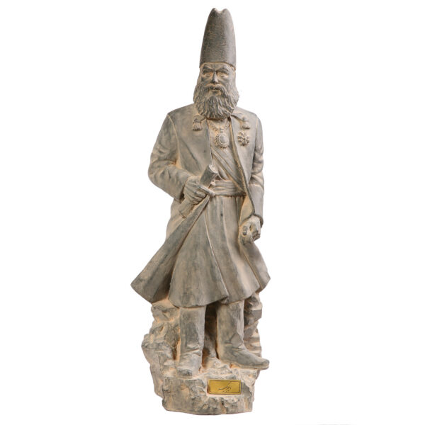 Persian Sculptures: Amir Kabir Statue Code M1001 تندیس امیر کبیر