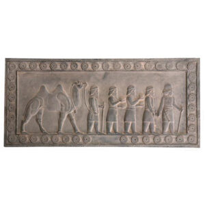 Ancient Relief of Bactrians Tribute Bearers With Lotus Border Persepolis Apadana FG290 - FG290 300x300 - Ancient Relief of Bactrians Tribute Bearers With Lotus Border Persepolis Apadana FG290