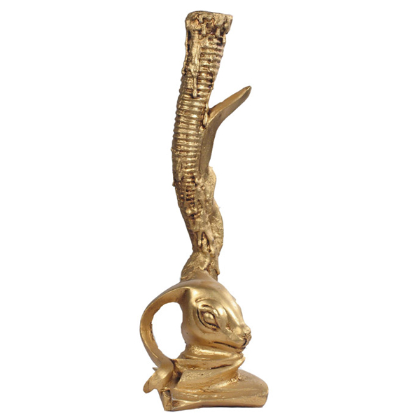 Mouflon Modern Candle Holder Persian Sculpture MO2030