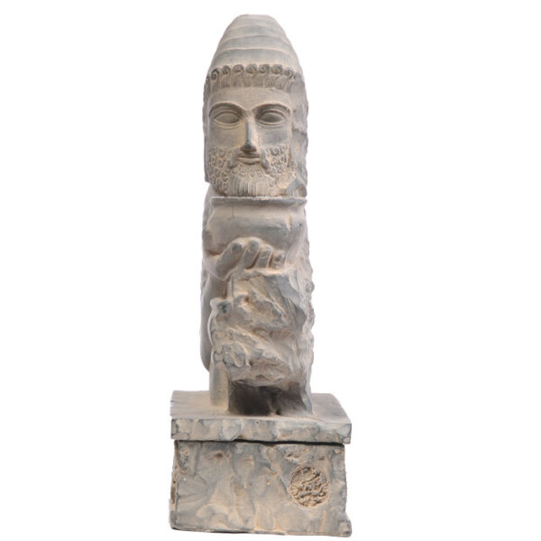 Lydian Nobleman Tribute Bearer Candle Holder Persian Sculpture Achaemenid MO2190