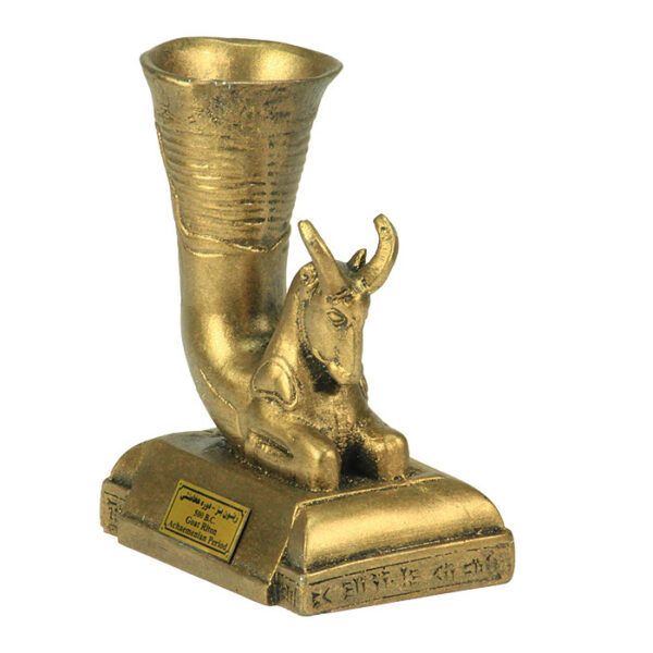 Haft Sin 7-Piece Set of Achaemenid Persian Goat Rhyton Sculpture HS170